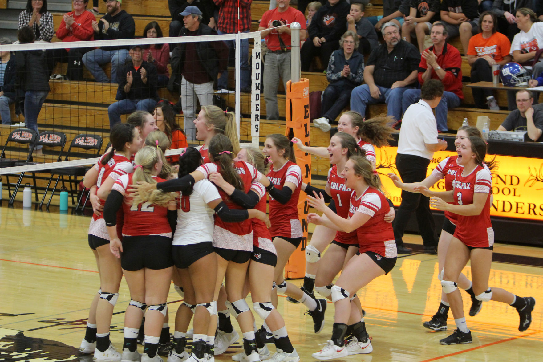 Colfax at Elk Mound volleyball 10-17-19